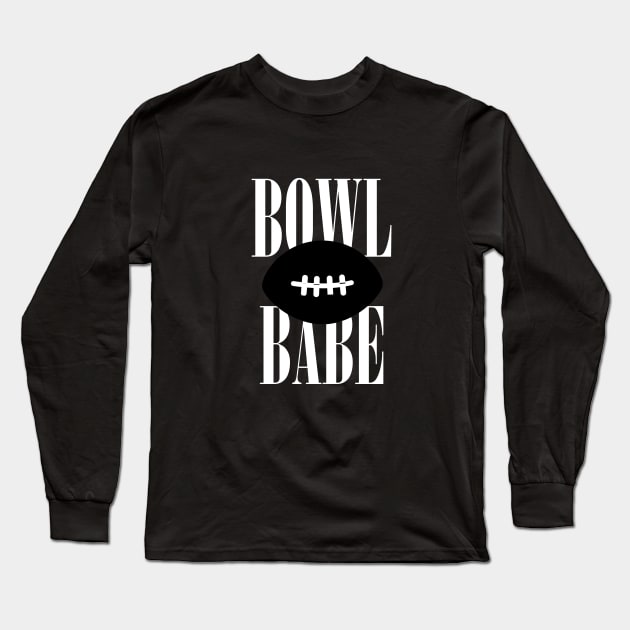 Bowl Babe Long Sleeve T-Shirt by TheWarehouse